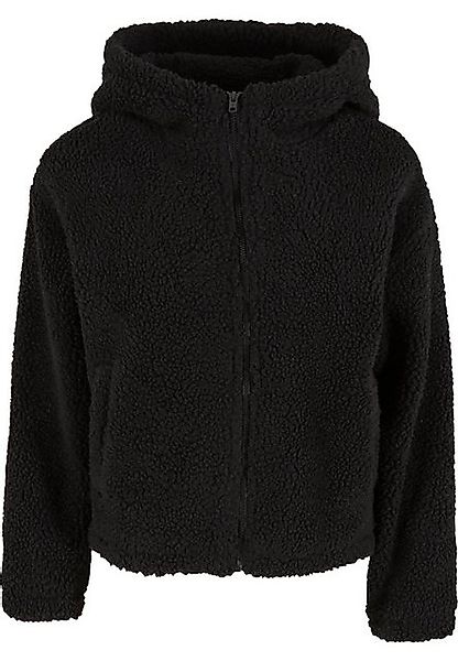 URBAN CLASSICS Allwetterjacke Urban Classics Ladies Short Hooded Sherpa Jac günstig online kaufen