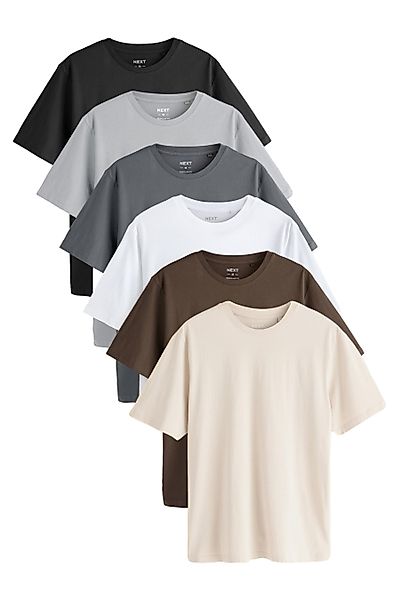 Next T-Shirt Essential Regular Fit T-Shirts, günstig online kaufen