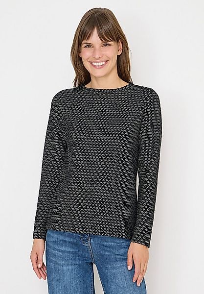 CECIL Langarmshirt mit U-Boot-Ausschnitt günstig online kaufen