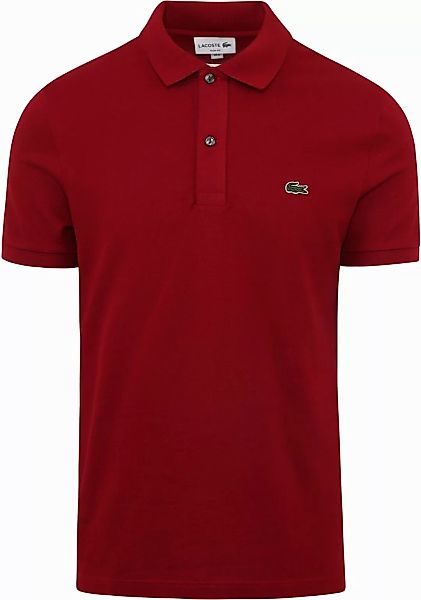 Lacoste Poloshirt Pique Bordeaux - Größe XXL günstig online kaufen