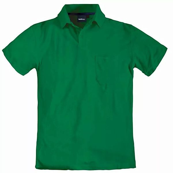 north 56 4 Poloshirt Pique Kurzarmpolo von Allsize in Herrenübergröße bis 8 günstig online kaufen