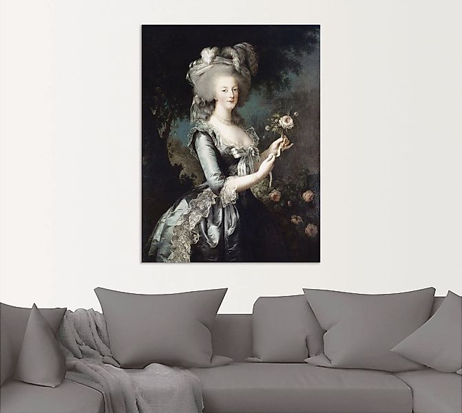 Artland Wandbild "Marie Antoinette, 1783", Menschen, (1 St.), als Alubild, günstig online kaufen