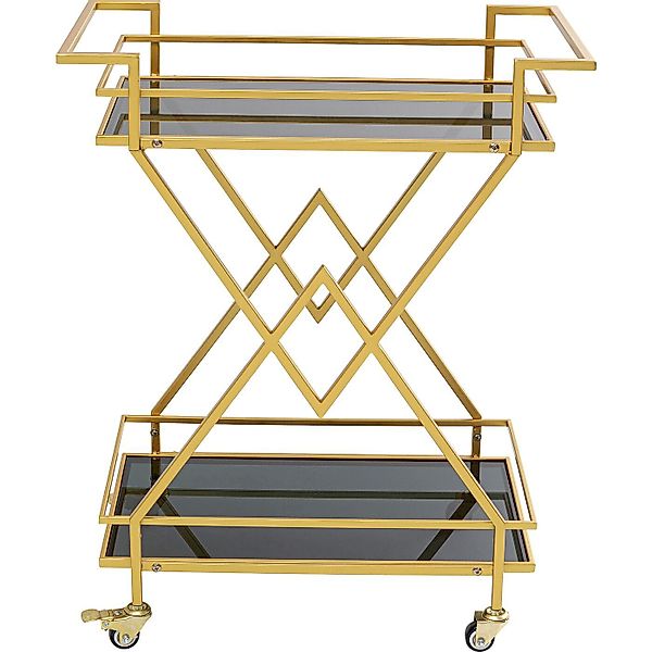 Kare Design Servierwagen Pyramids, 79x65x36 cm günstig online kaufen