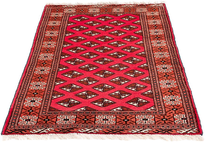 morgenland Orientteppich »Belutsch - 136 x 87 cm - rot«, rechteckig, Wohnzi günstig online kaufen
