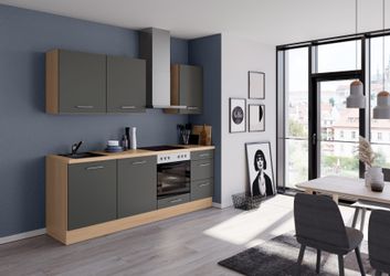 IMPULS KÜCHEN Küchenzeile "Kopenhagen", Ausrichtung wählbar, günstig online kaufen