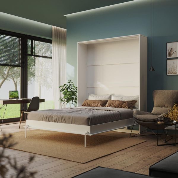 HeimLiving Schrankbett Classico 100/140/160x200 cm Vertikal günstig online kaufen