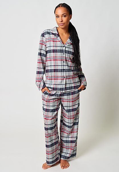 Skiny Pyjama Night In Skiny Flanell günstig online kaufen