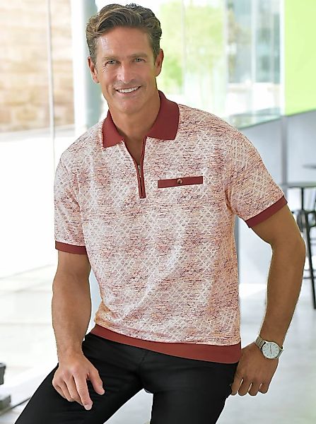 Marco Donati Poloshirt "Kurzarm-Poloshirt", 1 Stk. günstig online kaufen