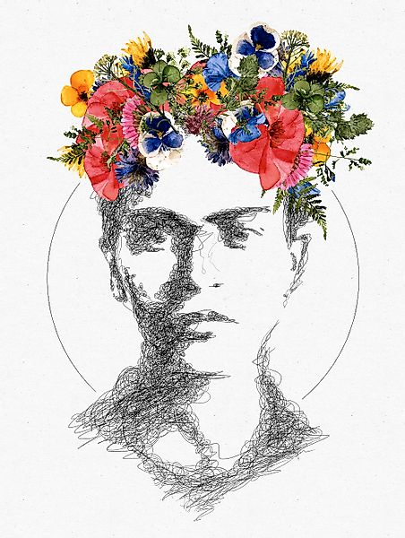 Komar Bild "Valeria-Mariana" Natur 1 Stk. tlg. Wandbild zur Dekoration - oh günstig online kaufen