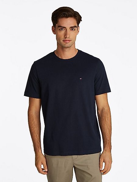 Tommy Hilfiger T-Shirt ESSENTIAL REGULAR FIT SOLID mit Stickerei unifarben, günstig online kaufen