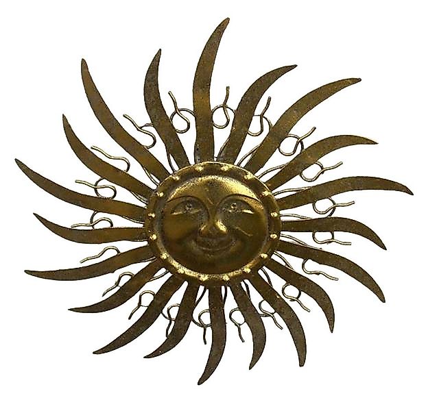 Deko-Impression Wanddekoobjekt Traumschöne Wanddekoration Sonne Eisen günstig online kaufen