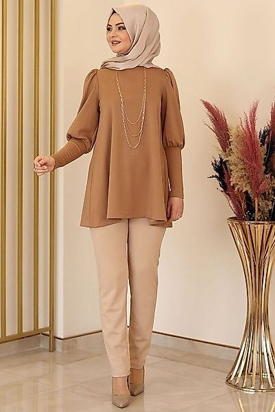 Modavitrini Tunika Damen Tunika Longtunika Hijab Tunika lange Tunika Modest günstig online kaufen