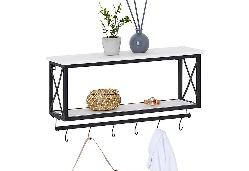 CARO-Möbel Garderobenhalter ARMANDO, Garderobe Wandgarderobe Garderobenleis günstig online kaufen