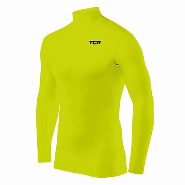 TCA Langarmshirt TCA Herren HyperFusion Kompressionsshirt - Licht Grün, XL günstig online kaufen