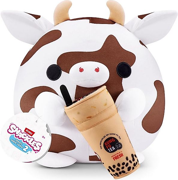 ZURU Plüschfigur Snackles Kuh Bonnie mit Bubble-Tea, Serie 2.5 - Kuscheltie günstig online kaufen