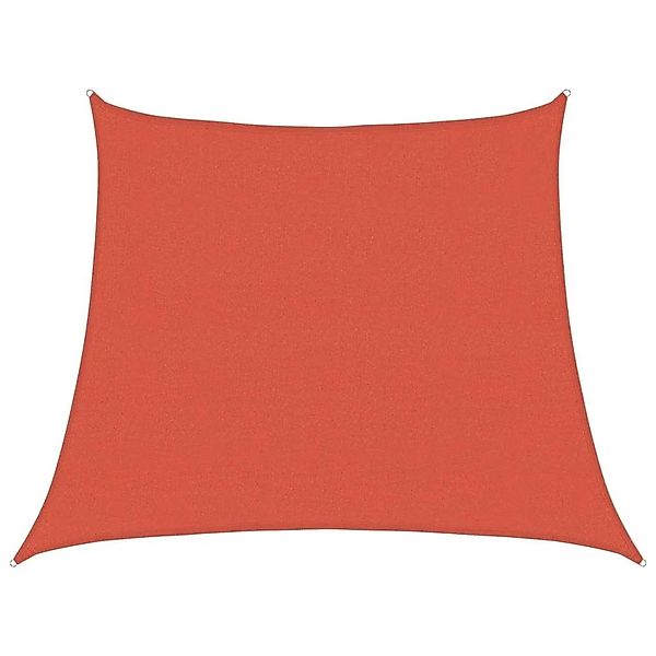 vidaXL Sonnensegel 160 g/m² Trapezform Terrakottarot 3/4x3 m HDPE 311379 günstig online kaufen