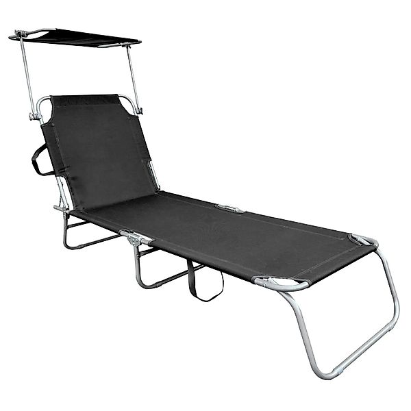 Lex XL 3-Bein Gartenliege Sonnenliege Strandliege Gartenmöbel Sonnendach Kl günstig online kaufen