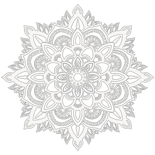 Jumpeak Wanddekoobjekt Mandala-Formige Wanddekorationen, Geschichtete Muste günstig online kaufen