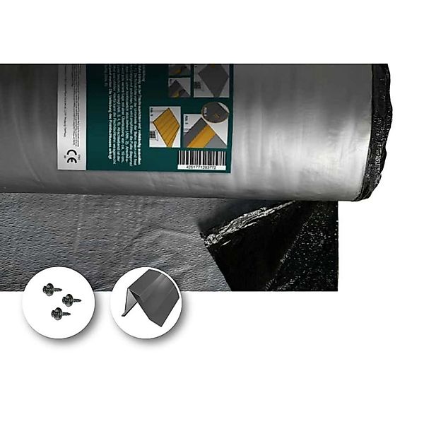 Alpholz Dacheindeckung KSK Selbstklebend Flach-& Pultdach ohne Blendbretter günstig online kaufen