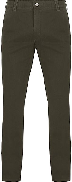 Meyer Chino Bonn Twill Olivgrün - Größe 25 günstig online kaufen