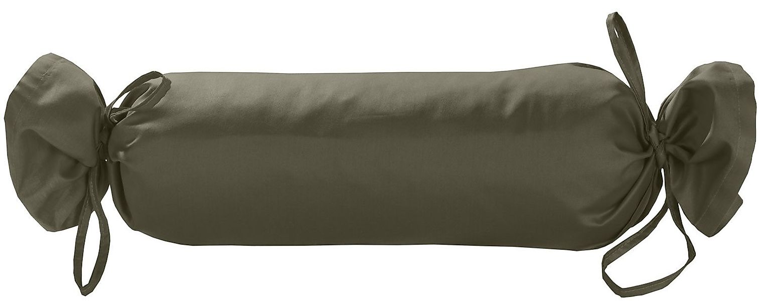 BETTWAESCHE-MIT-STIL Nackenrollenbezug Mako Satin Nackenrollen Bezug günstig online kaufen