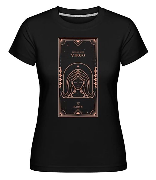 Art Deco Zodiac Sign Virgo · Shirtinator Frauen T-Shirt günstig online kaufen
