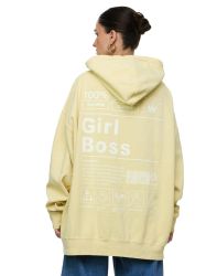 Worldclassca Hoodie Worldclassca Oversized Print GIRL günstig online kaufen
