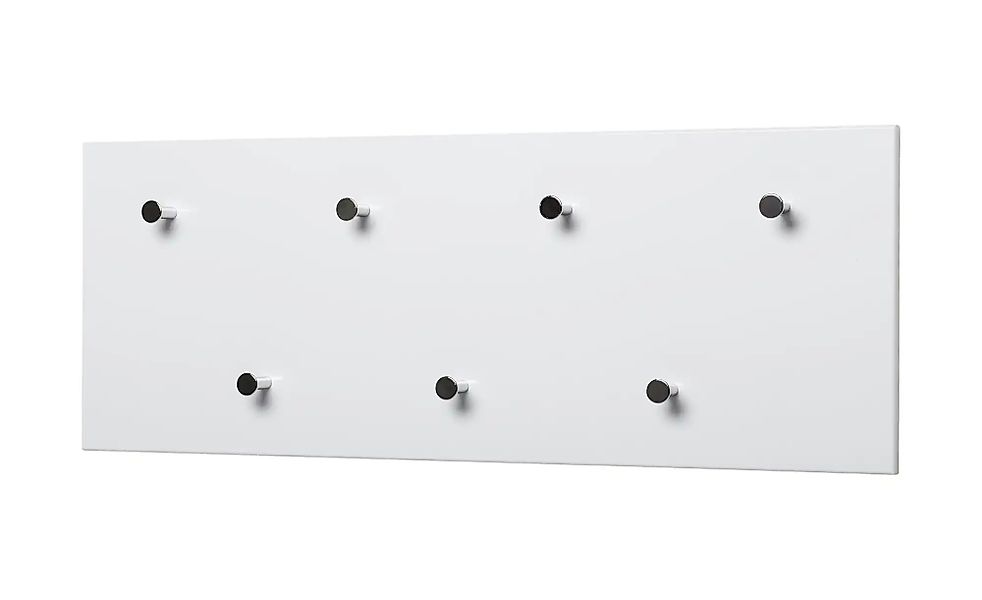 Garderobenpaneel  Heringsdorf ¦ weiß ¦ MDF-Platte ¦ Maße (cm): B: 80 H: 30 günstig online kaufen