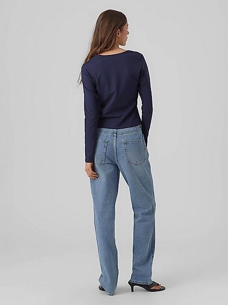 Vero Moda Langarmshirt Mathilde (1-tlg) Plain/ohne Details günstig online kaufen