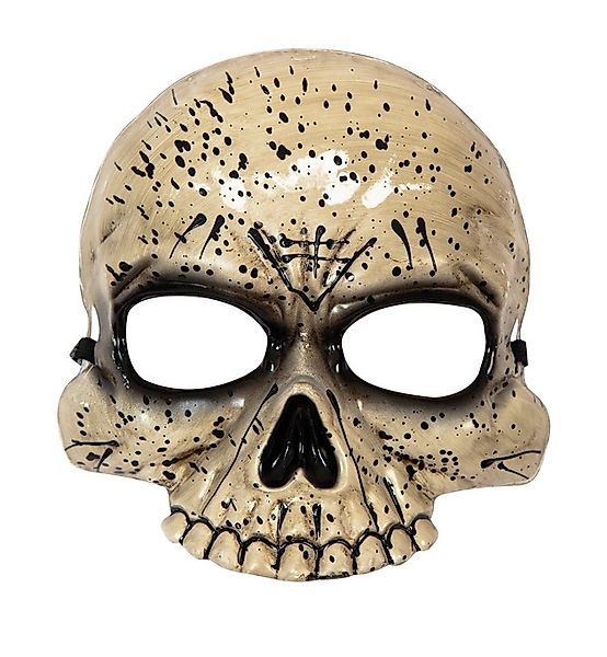 Fries Verkleidungsmaske Halbmaske Maske Voodoo Totenkopf mit Gummizug Hallo günstig online kaufen
