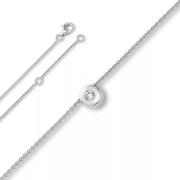ONE ELEMENT Silberkette "Zirkonia Halskette aus 925 Silber 45 cm Ø", Damen günstig online kaufen