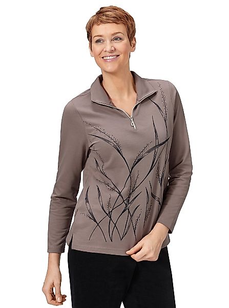 Classic Basics Langarm-Poloshirt "Winter-Shirt" 1 Stk. tlg. günstig online kaufen