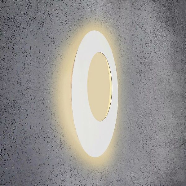 Escale Blade Open LED-Wandleuchte, weiß, Ø 79 cm günstig online kaufen