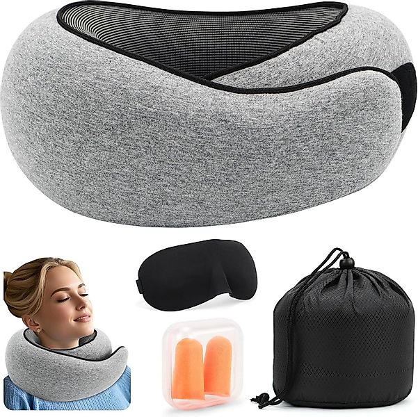 Vivitar Nackenkissen für die Reise - memory-foam Ergonomisches Reisekissen, günstig online kaufen