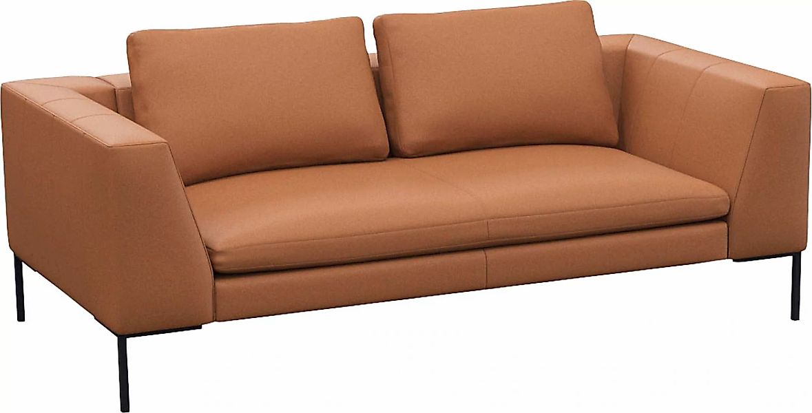 FLEXLUX 2,5-Sitzer "Loano", modernes Sofa, frei im Raum stellbar, lose Kiss günstig online kaufen