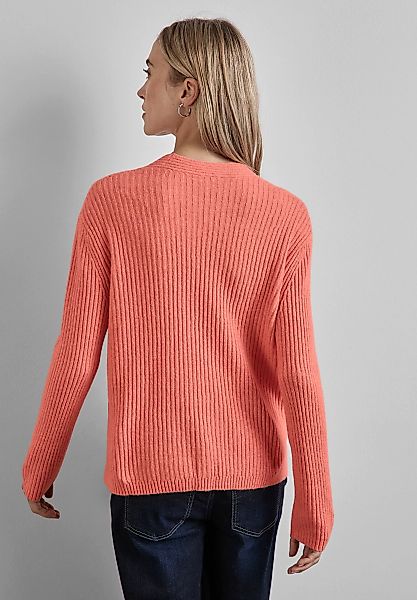 STREET ONE Strickpullover - strukturierter Damenpullover günstig online kaufen