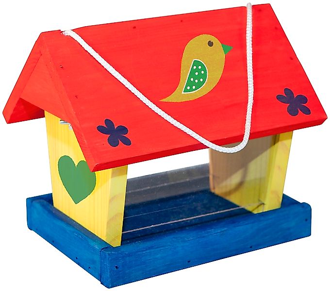 Windhager Vogelhaus "Woodpecker" Bausatz inkl. Farbset zum Bemalen günstig online kaufen