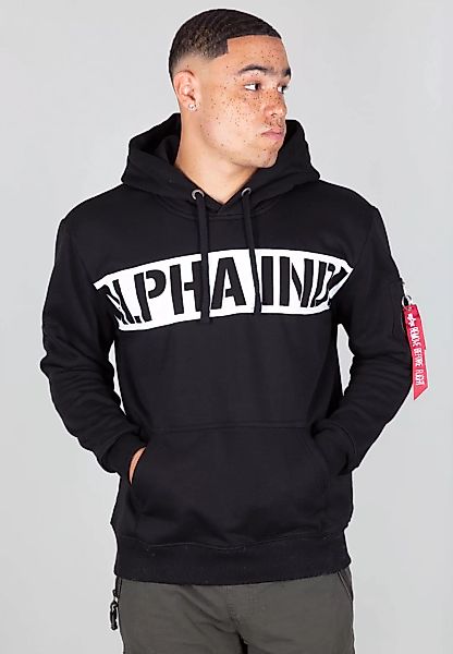 Alpha Industries Hoodie "ALPHA INDUSTRIES Men - Hoodies Printed Stripe Hood günstig online kaufen