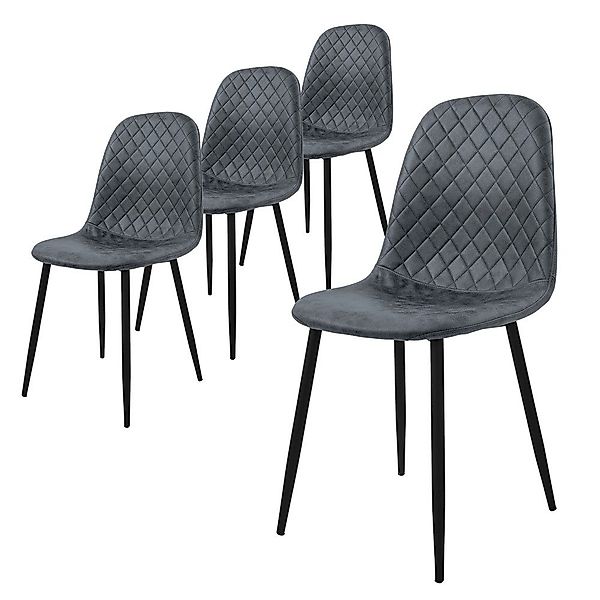 ML-DESIGN Polsterstuhl Esszimmerstuhl mit Rückenlehne, Wohnzimmerstuhl günstig online kaufen