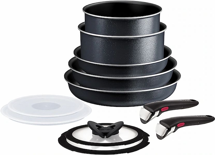 Tefal Topf-Set »Ingenio So'Light«, Aluminium, (Set, 11 tlg.), Light Tech Te günstig online kaufen