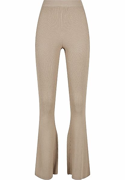 URBAN CLASSICS Leggings "Urban Classics Damen Ladies Rib Knit Bootcut Leggi günstig online kaufen