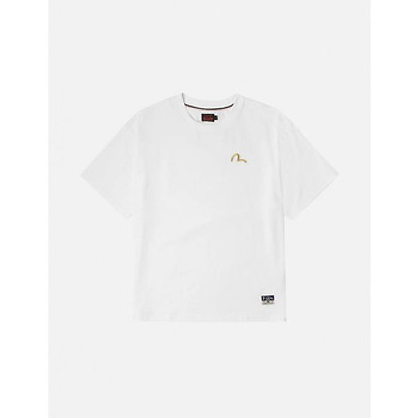Evisu  T-Shirt 2EAHTM5TS1183 HT SEAGULL EMB SS TEE-OFF WHITE günstig online kaufen