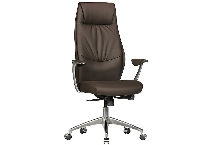 FINEBUY Chefsessel SuVa1070_1 (Bürostuhl Synchronmechanik Chefsessel Kopfst günstig online kaufen