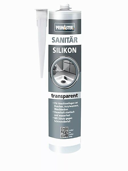 Primaster Silikon Primaster Sanitär Silikon transparent günstig online kaufen