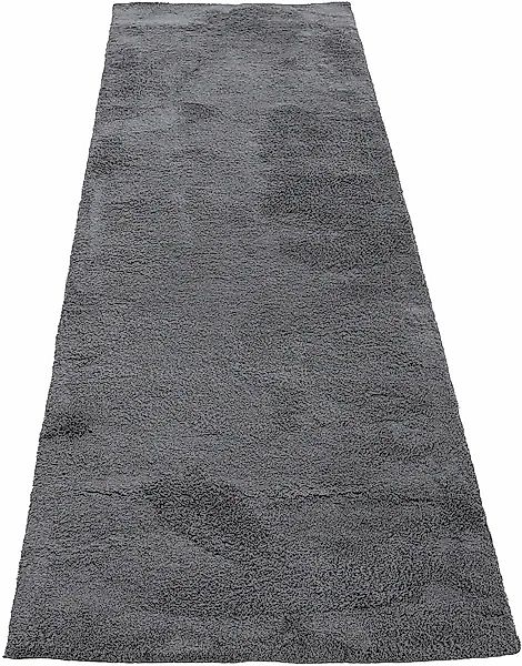 carpetfine Hochflor-Teppich »Silky«, rechteckig, 20 mm Höhe, Shaggy, Langfl günstig online kaufen