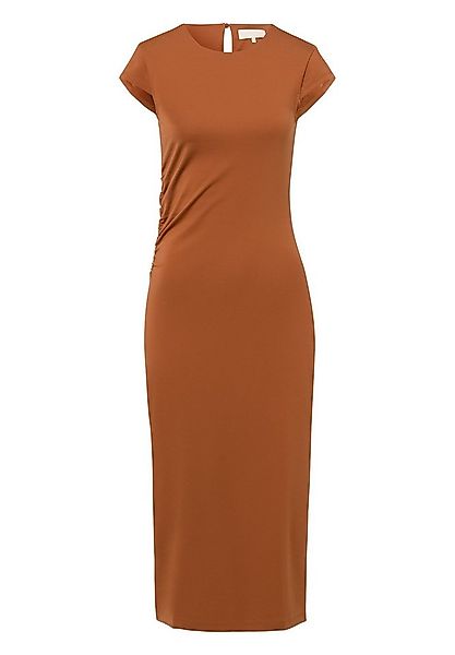 Les Lunes Midikleid REMMI Dress Midi Jersey Gathering Jersey Kleid, Schlitz günstig online kaufen