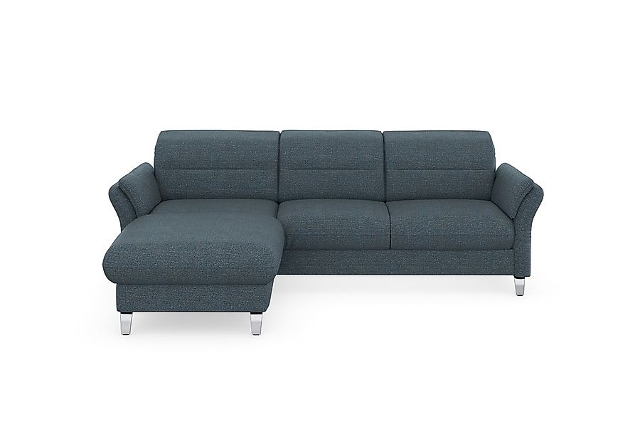 sit&more Ecksofa "Grenoble L-Form mit Federkern" wahlweise mit Bettfunktion günstig online kaufen