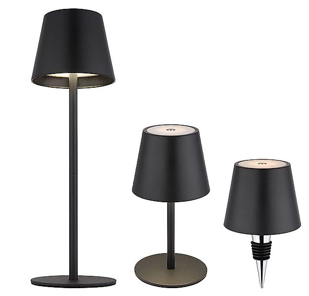 GLOBO LIGHTING LED Außen-Tischleuchte, LED-Leuchtmittel fest verbaut, Kaltw günstig online kaufen