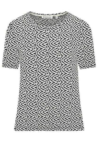 BICALLA T-Shirt Shirt Structure - 21/white-black (1-tlg) günstig online kaufen