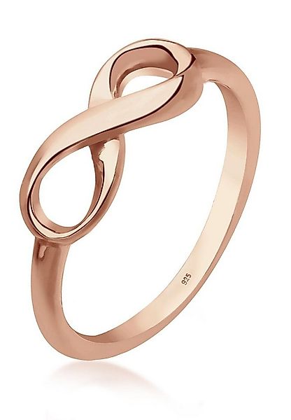 Elli Fingerring Basic Infinity Unendlichkeit Zeichen 925 Silber, Infinity günstig online kaufen